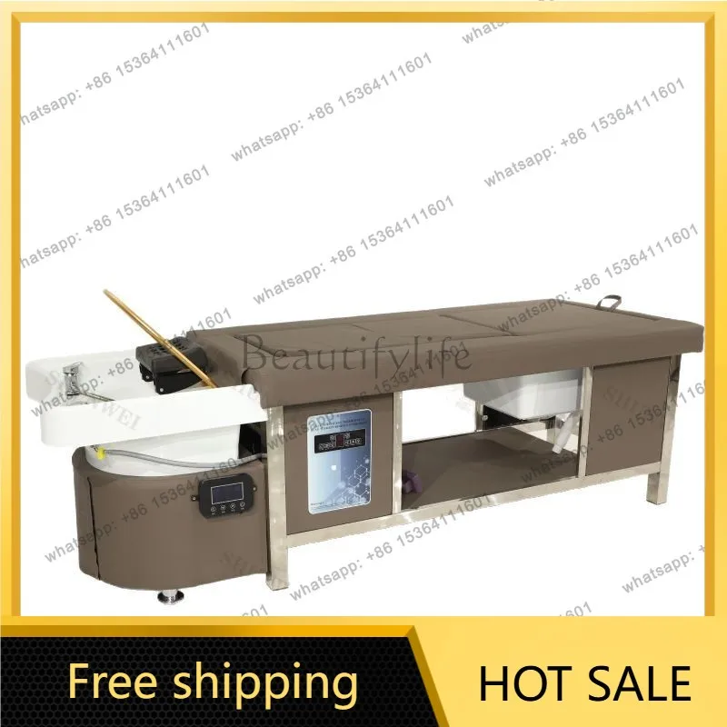 Factory Direct Sales Moxibustion Bianshi Fumigation Water Circulation Thai Full Bed Special Head Therapy Bed