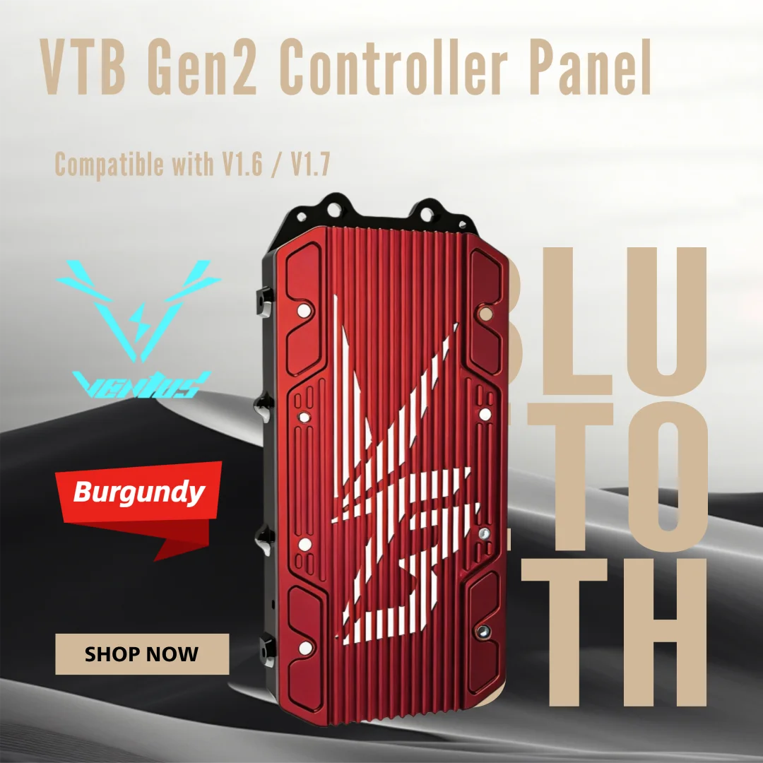 

VTB Gen2 Controller Panel - New Colorway: Burgundy (Compatible with V1.6 / V1.7)