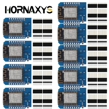 1-10 pces wemos d1 mini esp8266 ESP-12F esp12 módulo wifi placa de desenvolvimento TYPE-C micro usb 3.3v pino digital para arduino