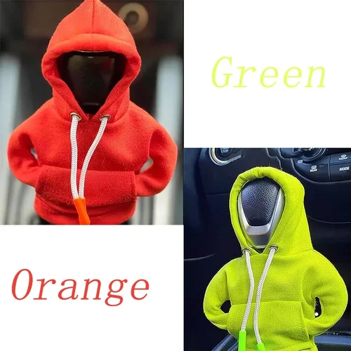 Mini cubierta con capucha de cambio de marchas, cubierta de cambio, decoración de manija de engranaje, compatible con palanca de cambio de coche Universal automática Manual, decoración Interior