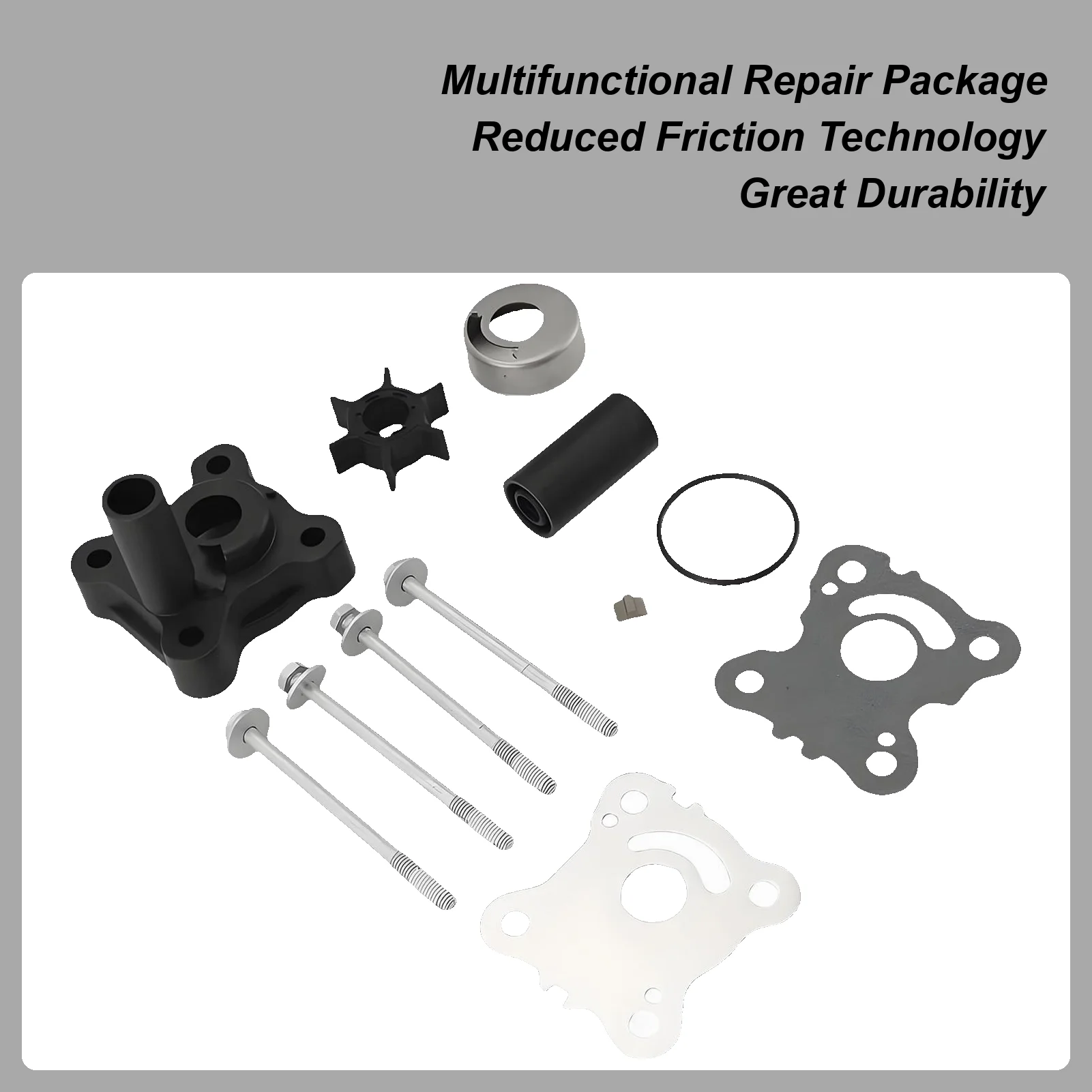 

For 06193-ZW9-A32 Honda Outboard Motors BF8D BF9.9D 15D 20D 4T 8-20HP Boat Water Pump Repair Precision Sturdy Set Impeller