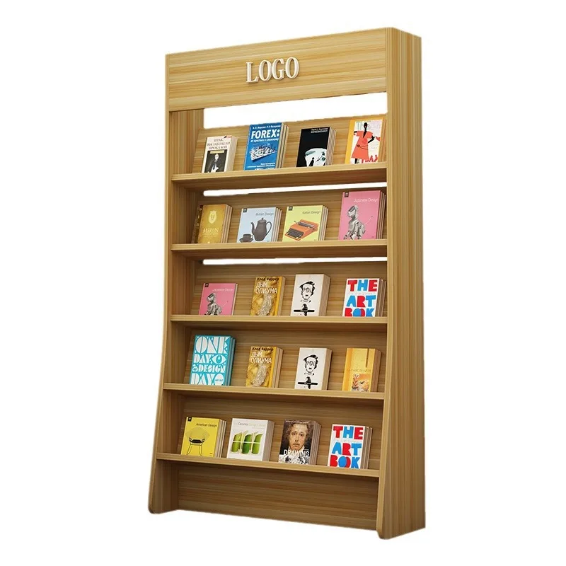 Factory Direct 2026 Simple Magazine Shelf Children's Simple Floor Shelf Picture Book Display