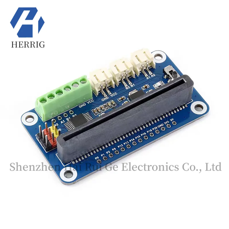 

Weixue BBC Micro:bit Motor Driver Board Expansion Board, Can Drive Two Motors / Three Servos