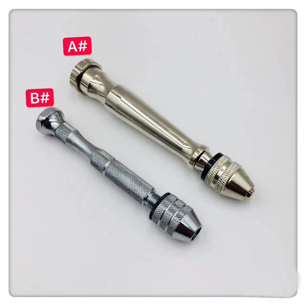Latest Silver / Golden Color  Watch Screwdriver Pin Vice,Bigger Size Hands Tool Screwdriver, Drill Pins Vise for Watchmakers