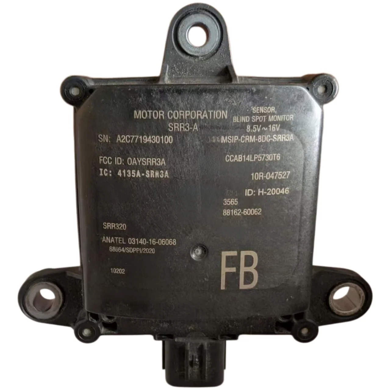 88162-60062 Blind Spot Radar Sensor Module 8816260062 for 16-21 LX LAND CRUISER