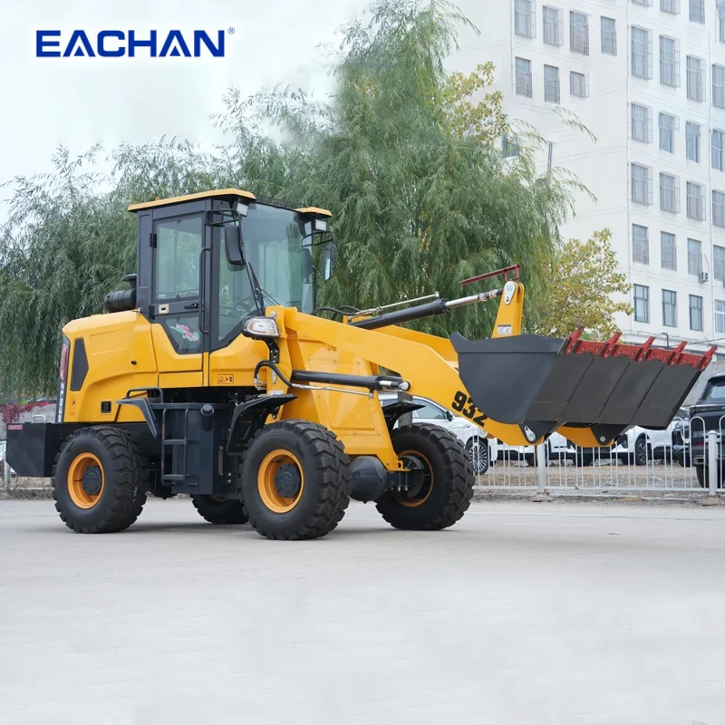 Schnelle Lieferung Radlader 4x4 Hydraulischer Antrieb Radlader CE EPA Diesel Lastentransport Radlader Maßgefertigt – Detail 2