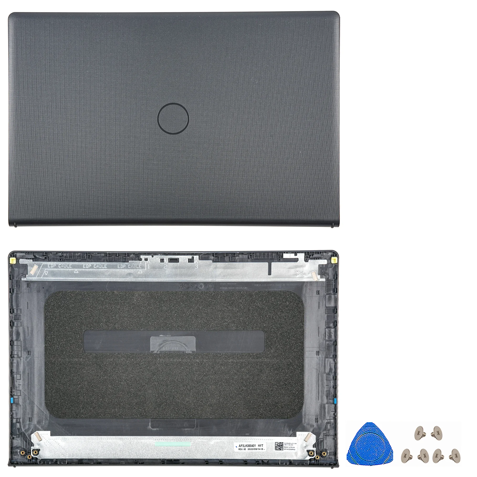 New LCD Back Cover/Bezel/Hinges For Dell Vostro 15 3510 3511 3515 3520 3525 V3510 Plastic Parts Palmrest Lower Case