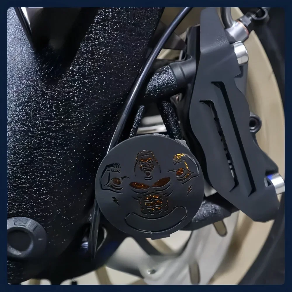 VOGE CU525 Bendajingira/ナポレオン 450 修正されたキャリパー保護カバーステンレス鋼装飾カバーアクセサリー