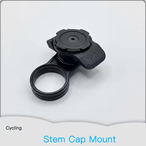 Universal Aluminum Bicycle Stem Cap Phone Mount Adjustable MTB Road Bike Stem Top Handlebar Holder for Mobile GPS Device