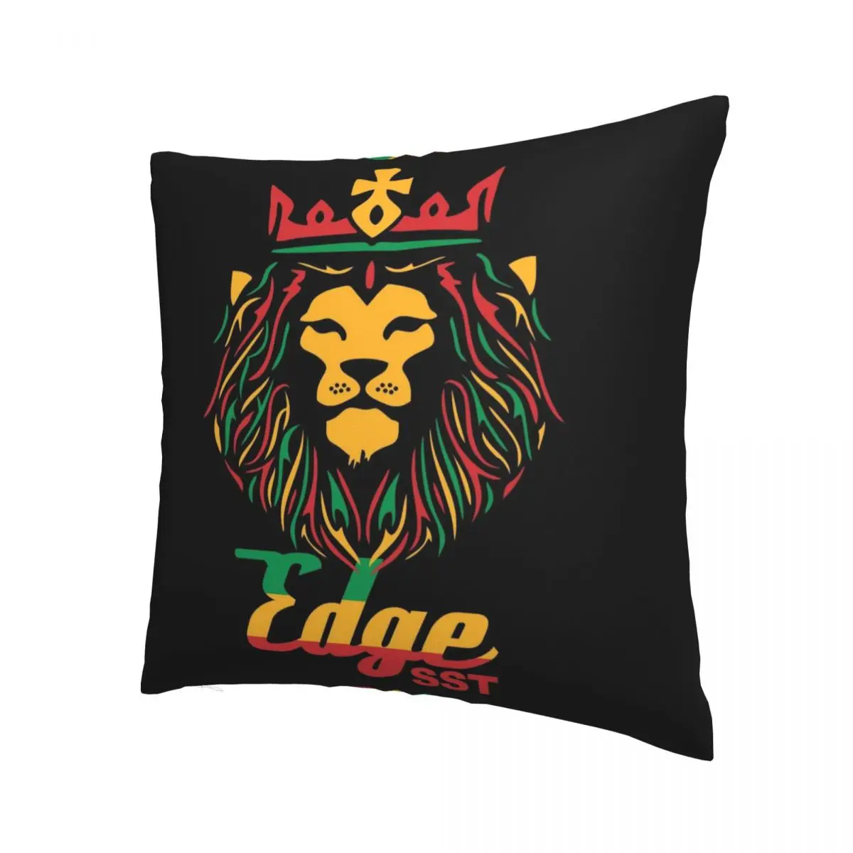 Cool Rasta Lion Of Judah Art Dreadlock Rastafari Pillowcase Printing Cushion Cover Decorative Pillow Case Cover Home Square