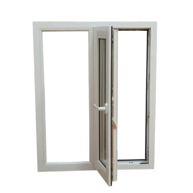 Customization Customized Size Factory Direct Supply Pvc windows Insulated Tempered Glass PVC Windows