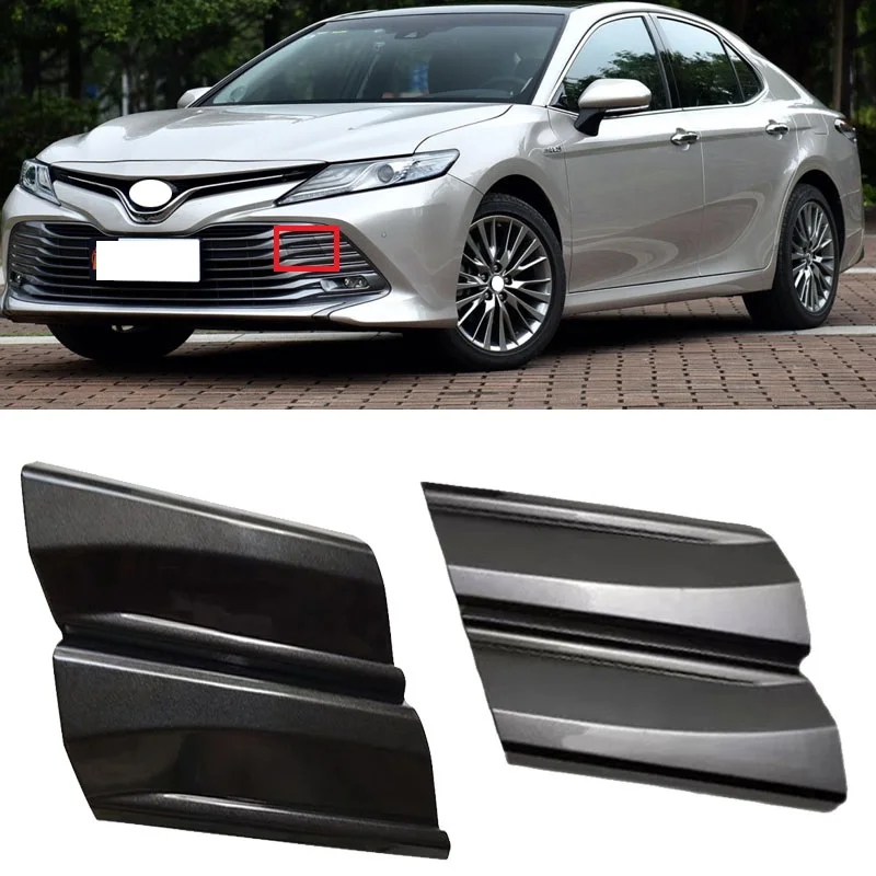 Lofty Richy For Toyota Camry 2018-19 Car Front Bumper Tow Hook Cover Towing Hole Lid Trailer Trim Lid Plate Traction Shell Hood