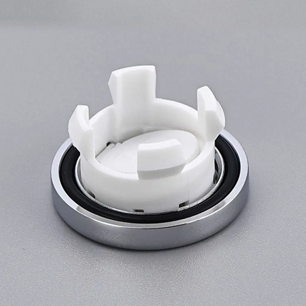 Useful Copper Sink Overflow Covers Round Replacement Sink Hole Cover Trim Ring Cap Kitchen Bathroom Supplies