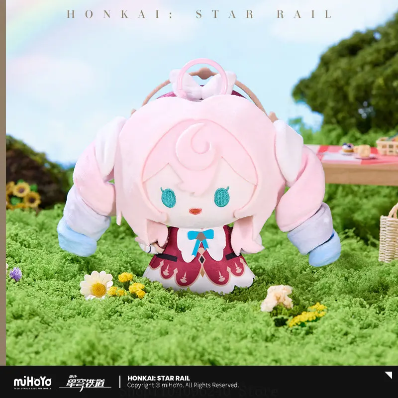 

miHoYo Honkai: Star Rail Серия Cyclone: Фигурка Хиацин, плюшевые игрушки-подушки, подвеска в виде морской звезды, аниме-брелок для косплея