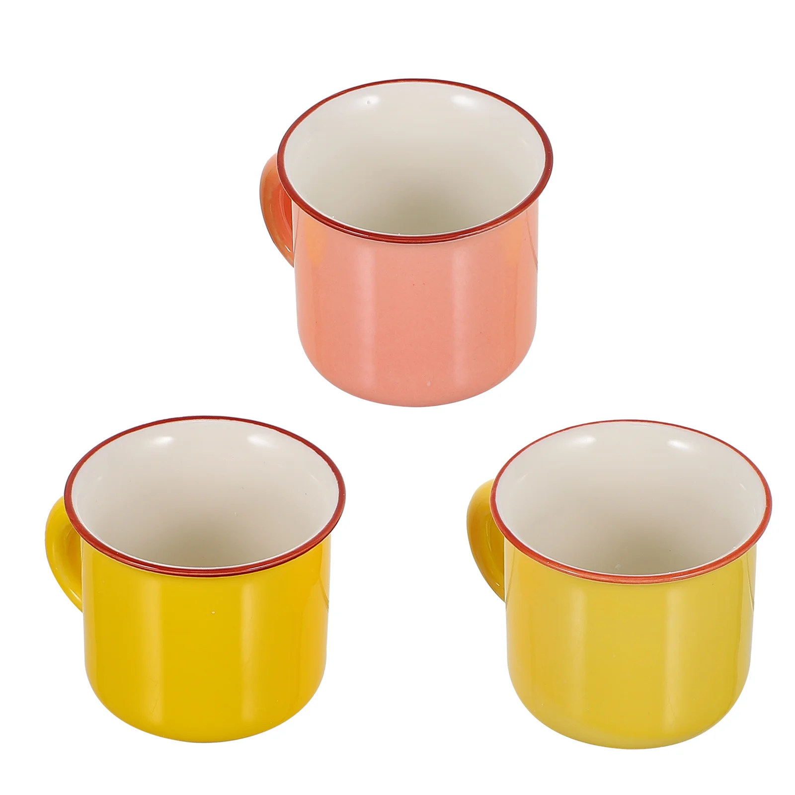 

3Pcs Kids Ceramic Coffee Cups Small Mugs for Coffee Milk Juice Home Gift Kids Mug Lovely Water Cup Water Cup
