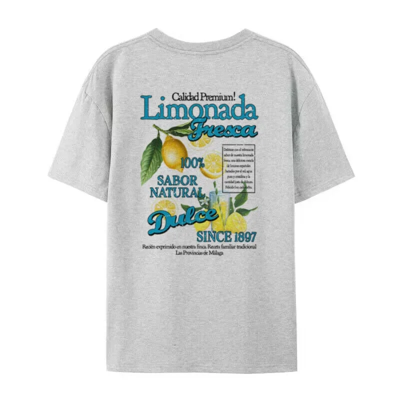 Grunge Style Custom Graphic Tees for Men Women  Acid Washed Cotton T Shirt  Personalized Round Neck Blouse Tops  Distressed Look