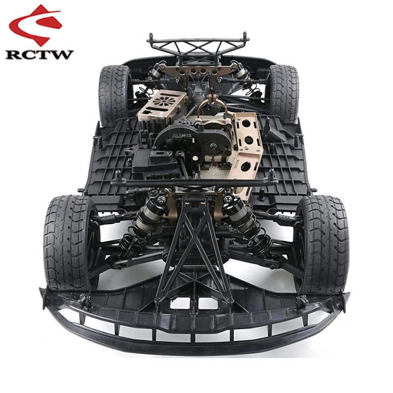 ROFUN EF5 1/5 Four-wheel Drive Flat Running Super Running Drift Car 4WD Truck Toy Frame Version No Contain Electronic Parts