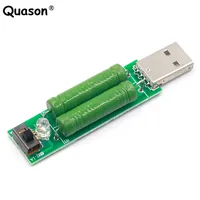 USB Port Mini Discharge Load Resistor Digital Current Voltage Meter Tester 2A/1A With Switch 1A Green Led / 2A Red Led