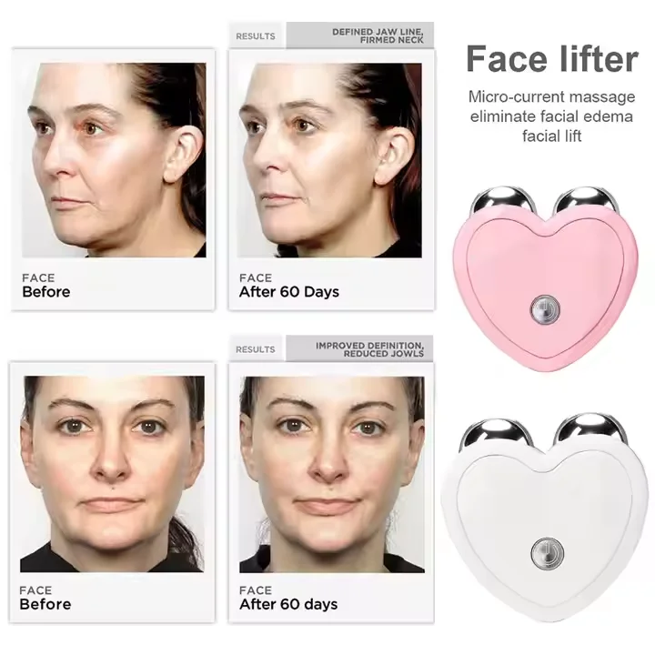 المكتبة الذكية جهاز تجميل صغير جديد مكركرنت ثلاثي المستويات قابل للتعديل رفع وتجديد شباب تدليك الأسطوانة مقدمة #2