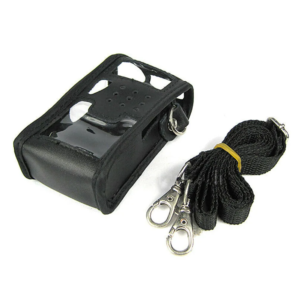 Soft Artificial Leather Protective Case Cover Bag With Shoulder Strap For Baofeng UV-5R UV-5R+Plus UV-5RE GT-5R Radio