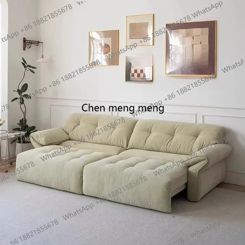 Fabric Living Room Electric Sofa Microfiber Design Lounge Hotel Recliner Sofa Loveseat Sleeper Cloud Divano Di Lusso Furniture