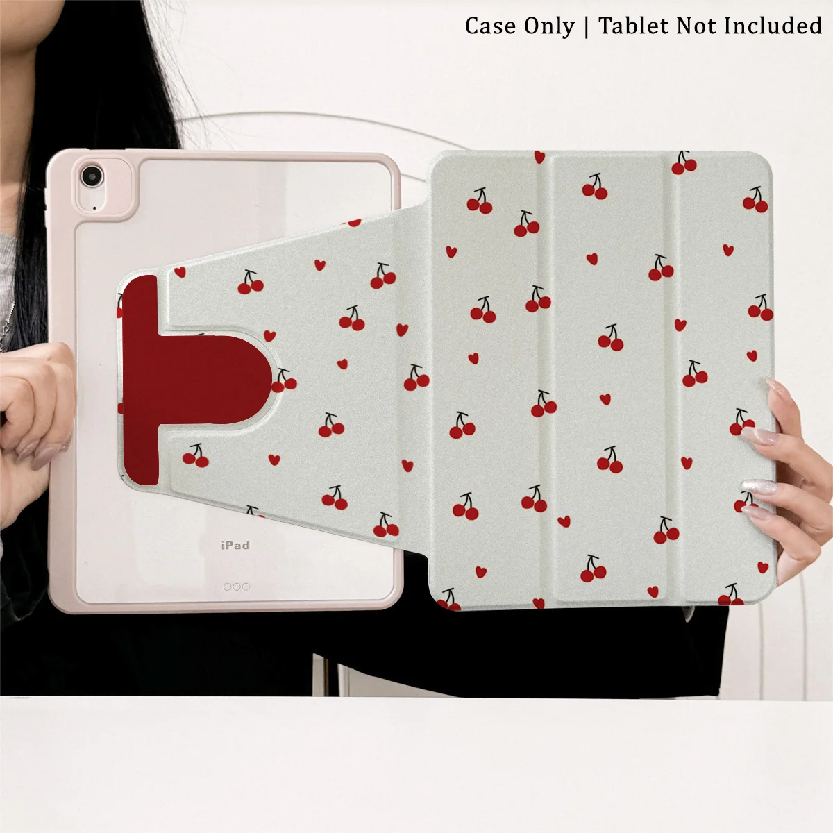 

360 ° Вращающийся складной чехол для легкой защиты вашей подушечки: совместим с iPad Air 6, Air 5,4,10,2024, air m3/a16 2025