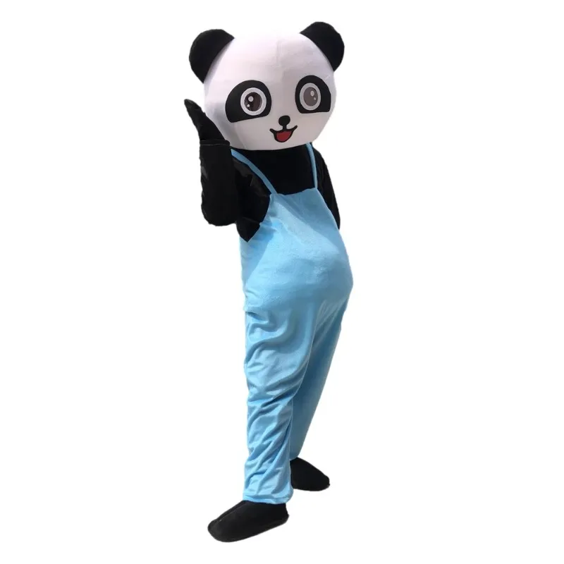 Panda Mascot Costume New Version Christmas Cosplay Mascot Costume Halloween Birthday Party Dress