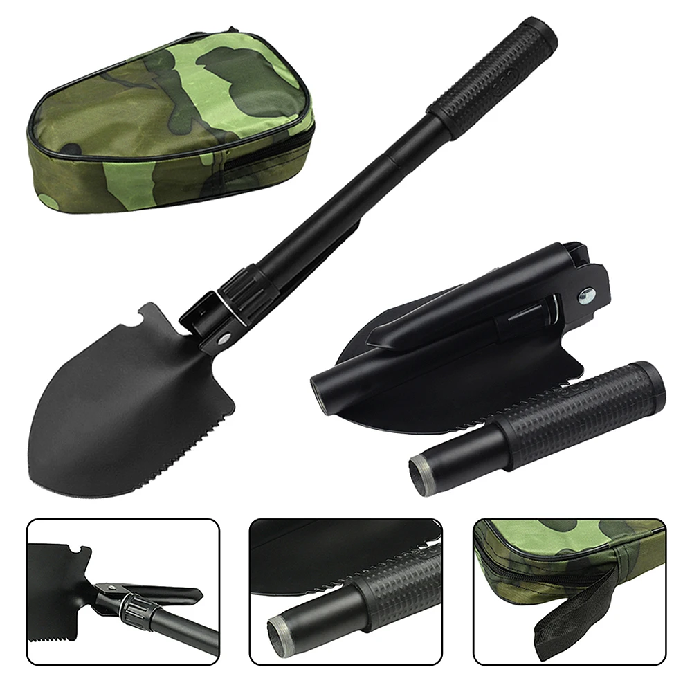 

Multi Functional Foldable Portable Truck Mounted Engineer Shovel Camping Outdoor Shovel Shiking Backpacking Fishing Tools