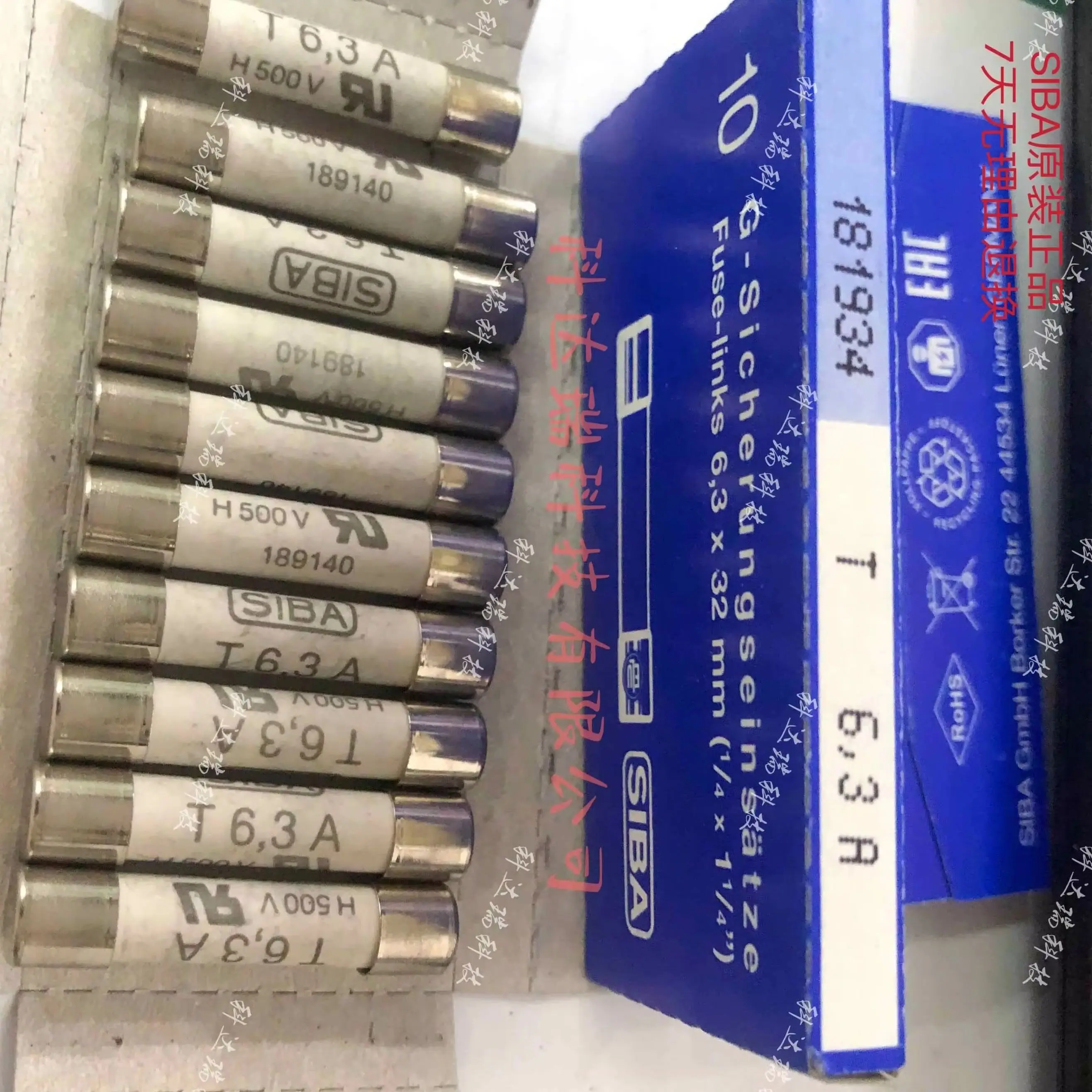 5Pcs/ 6.3*32 Fuse 1…