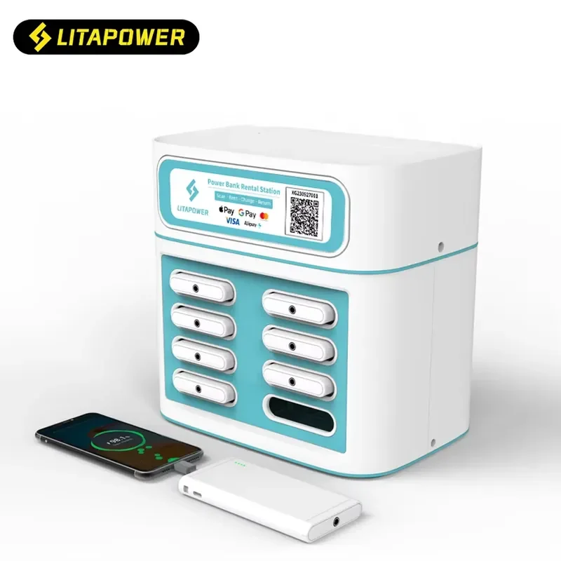 Restaurant Mobile Phone Portable Chargers Station Sharing Power Bank Rent Powerbank Rental Charging Station Without Power