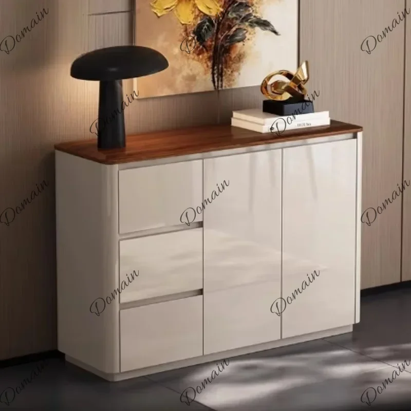New Nordic Morden Cabinets Storage Bathroom Doors Drawer Open Living Room Cabinet Ultra Thin Sideboard Armoires De Salon Furnitu