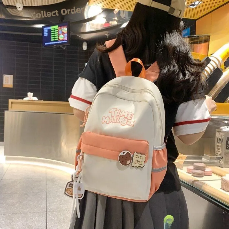 

2026 New Children's Double Shoulder Backpack for Outing Travel Elementary School Students Boys And Girls Outdoor Sports Bag