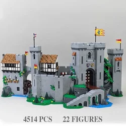 4514PCS Lion King Knights Medieval Castle Bricks Building Blocks Toy Kids Birthday Christmas Gifts Compatible