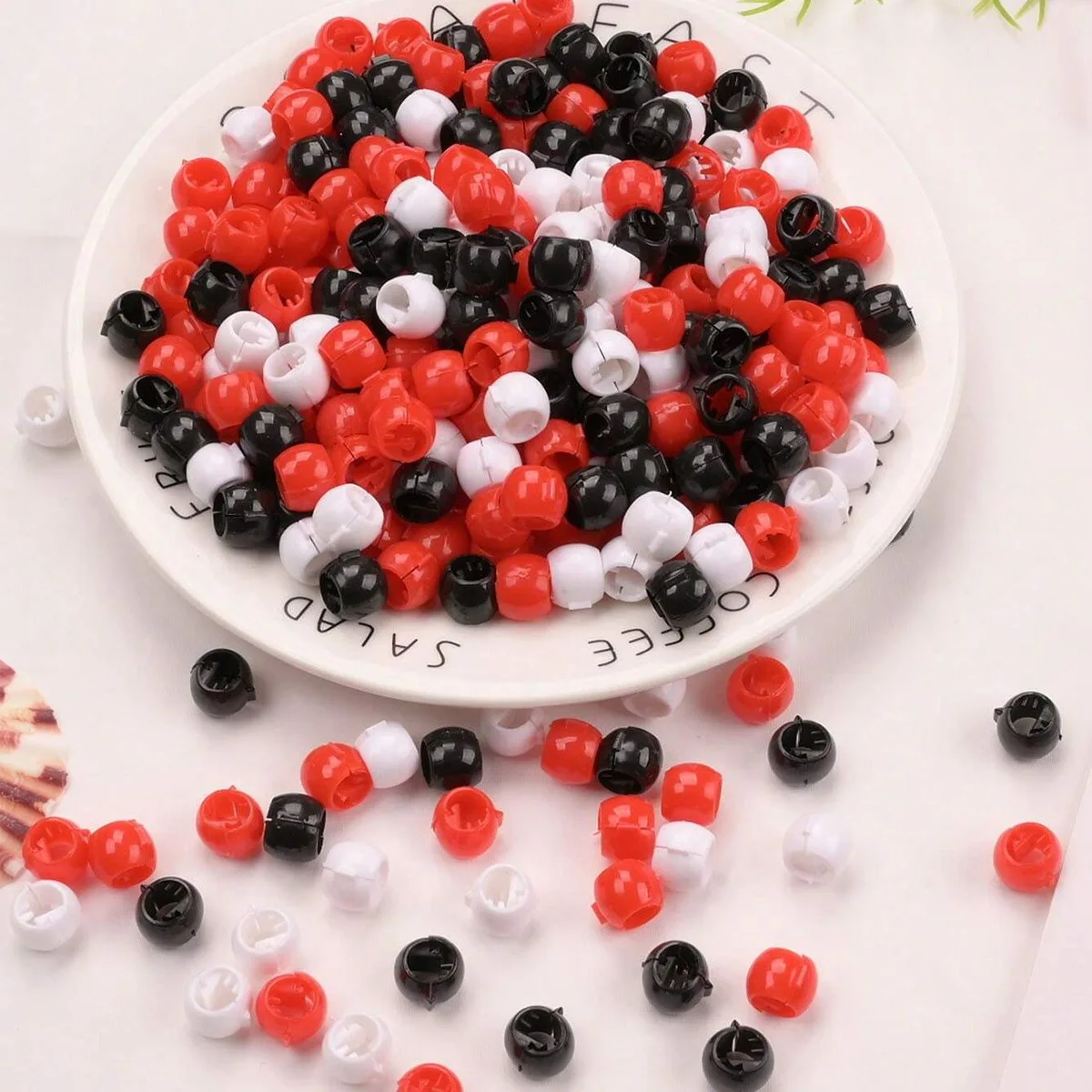 50/100Pcs Bunte Kleine Mädchen Haar Clips Nette Blume Stern Haar Krallen Styling Haar Geflecht Haarnadeln Kinder Haar zubehör Kopfbedeckungen – Detail 9