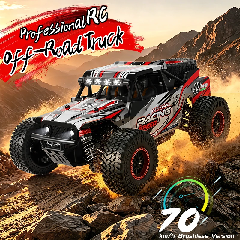 2026 C59 1:18 RC Car 70km/h High Speed 4WD Racing Car Remote Control Car 2.4G Off Road Monster Truck Pro 45 KM/H RC Toy For Boy