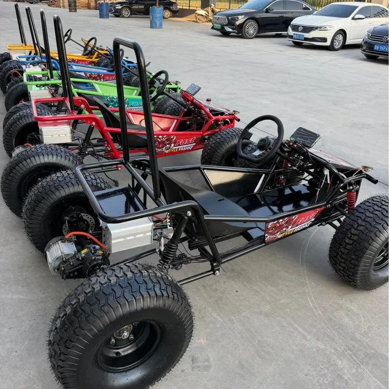 4 Stroke 212cc Off Road Go Kart Snow Kart All Terrain Outdoor ATV Drift Vehicle