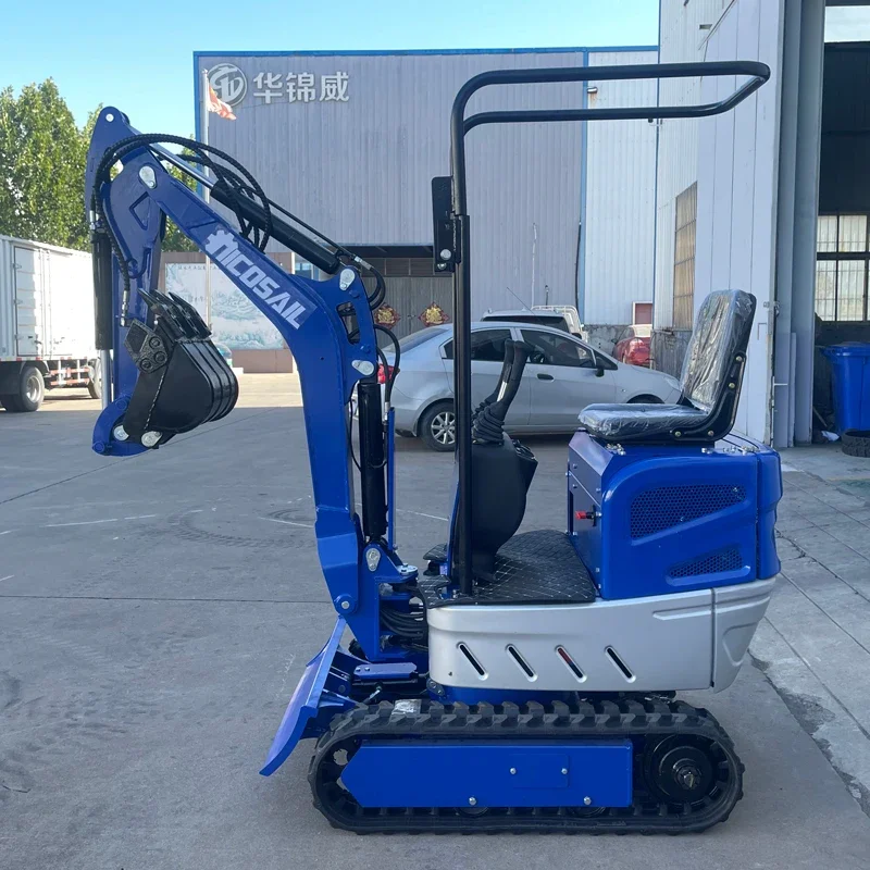 Dostosowany 1.2 Ton Mini Koparka Gąsienicowa Ślimak Mały Koparka Zamiennik na Sprzedaż 1.2 Ton Bagger CE EPA Chiny Producent