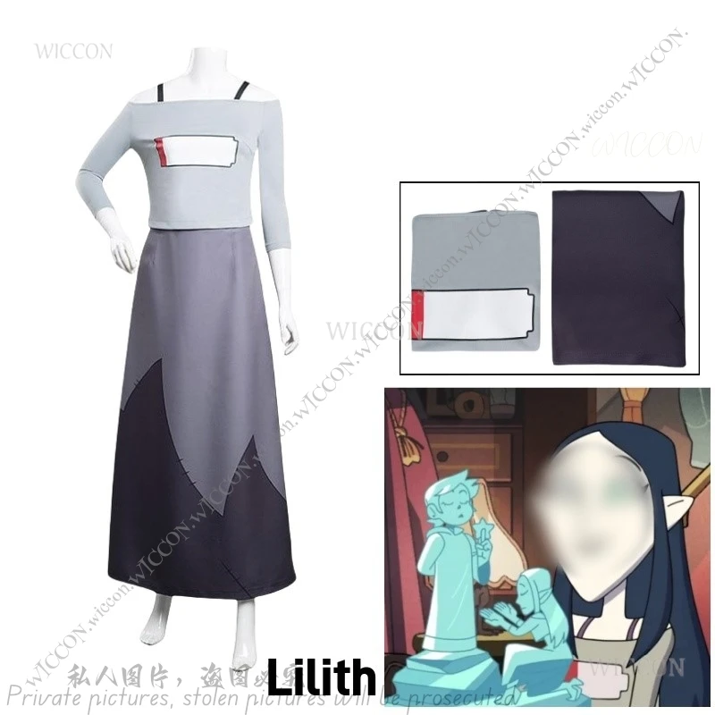 Lilith Halloween Costume Cosplay Party Woman Daily Dress Owl Adult Magic Fantasy World Fancy Comic-Con Disguise Role Play