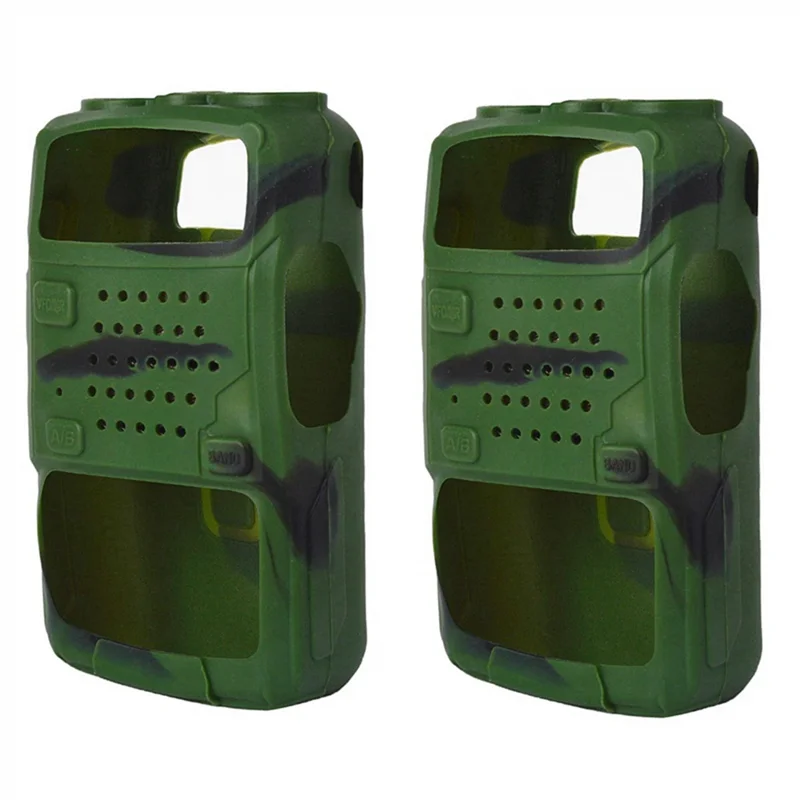 

Walkie Talkie Protective Cover Rubber Soft Case for UV-5R UV-5RA UV-5RB UV-5RC UV-5RE Two-Way Radios