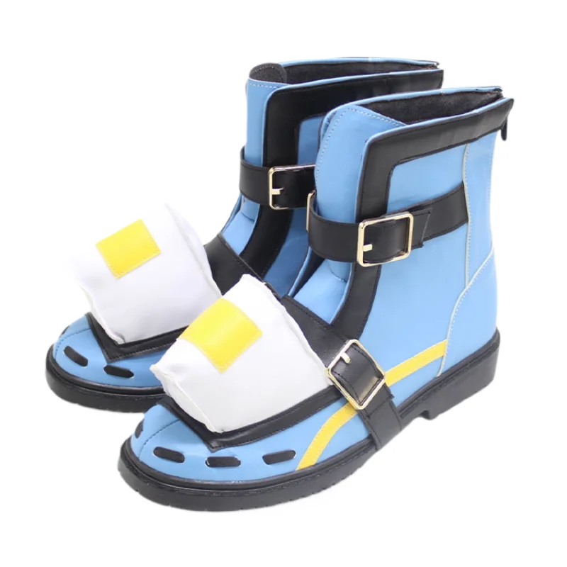 GUILTY GEAR STRIVE Bridget Cosplay chaussures jeu Anime carnaval fête Halloween bottes