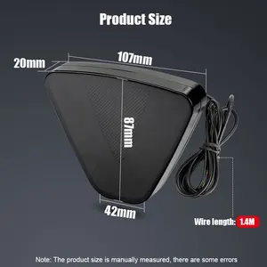 F1 -Stil Trapez LED BREMSCHLAG LAGS LICHT PILTER PILTEL LICHT SICHERHEIT WARNUNG Lampe Rückgekehrter Signal 12V für Autowagen ATV Traktor RV 12 Hauptverkauf - №4