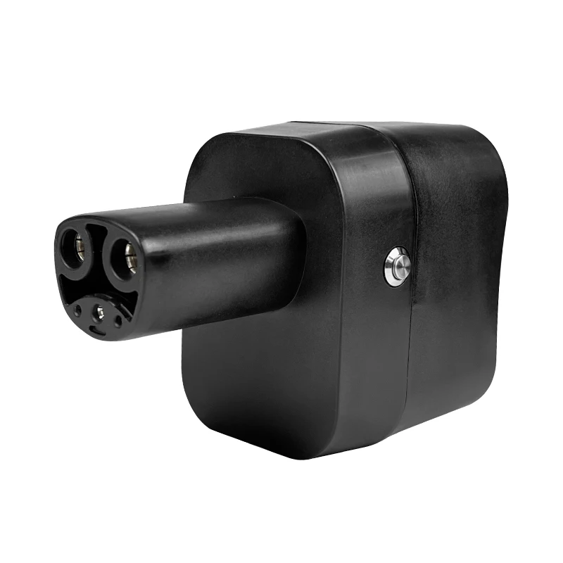 CCS2 إلى NACS EV محول التيار المتناوب تيار مستمر الولايات المتحدة الأمريكية محول شاحن سيارة CCS كومبو Type2 قابس مهايئ لنموذج Y S X 3