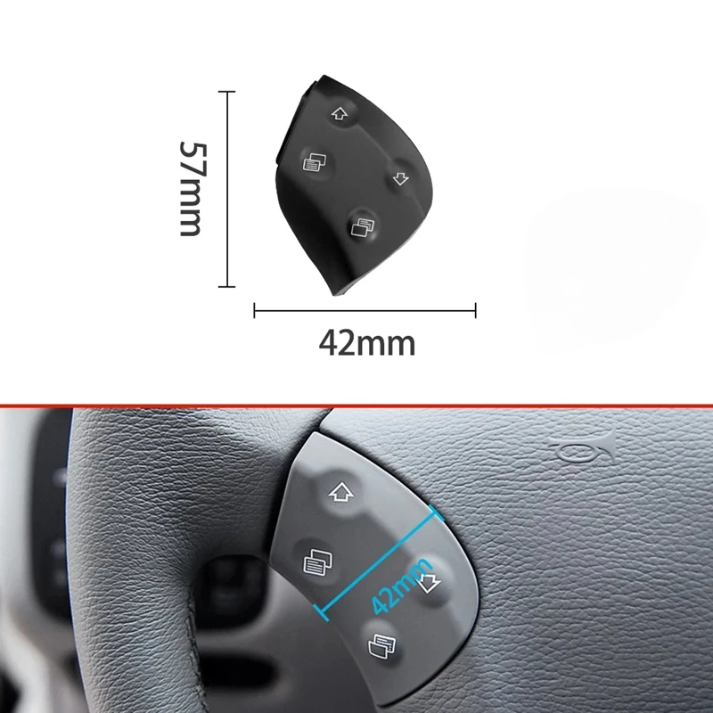 

Car Steering Wheel Control Buttons For Mercedes-Benz W203 C Class C200 C260 2038701451