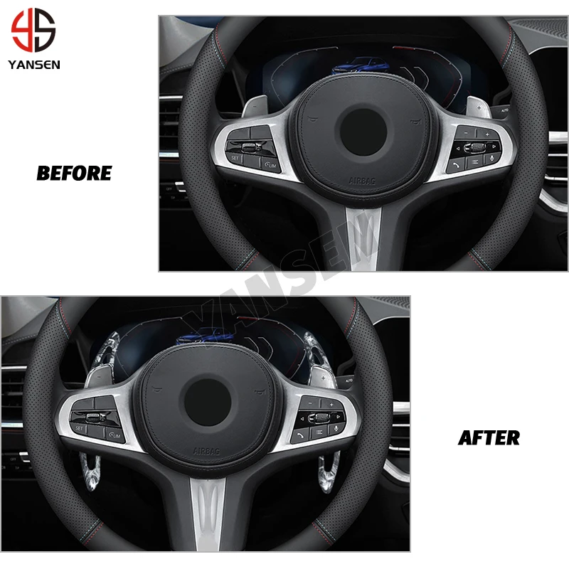 2Pcs Car Steering Wheel Shift Paddle Shifter Extension For BMW 5 7 Series G32 G11 G14 G30 X5 X6 X7  - Image 3
