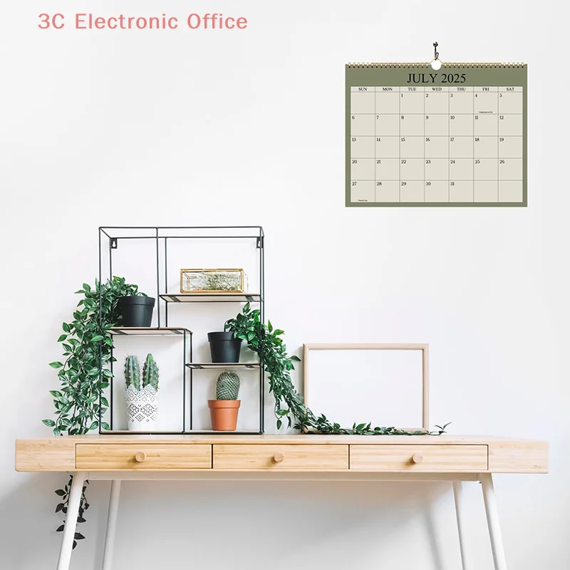 

Office Wall Calendar 2025, Home Decor Planner, Daily Schedule Board, Monthly To-do List