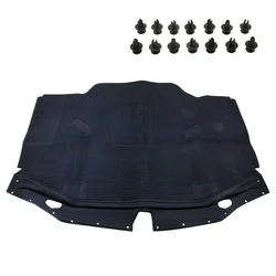 Car Front Hood Engine Sound Insulation Pad Fit For Mercedes Benz 300SL 500SL 600SL R129 SL320 SL500 SL600