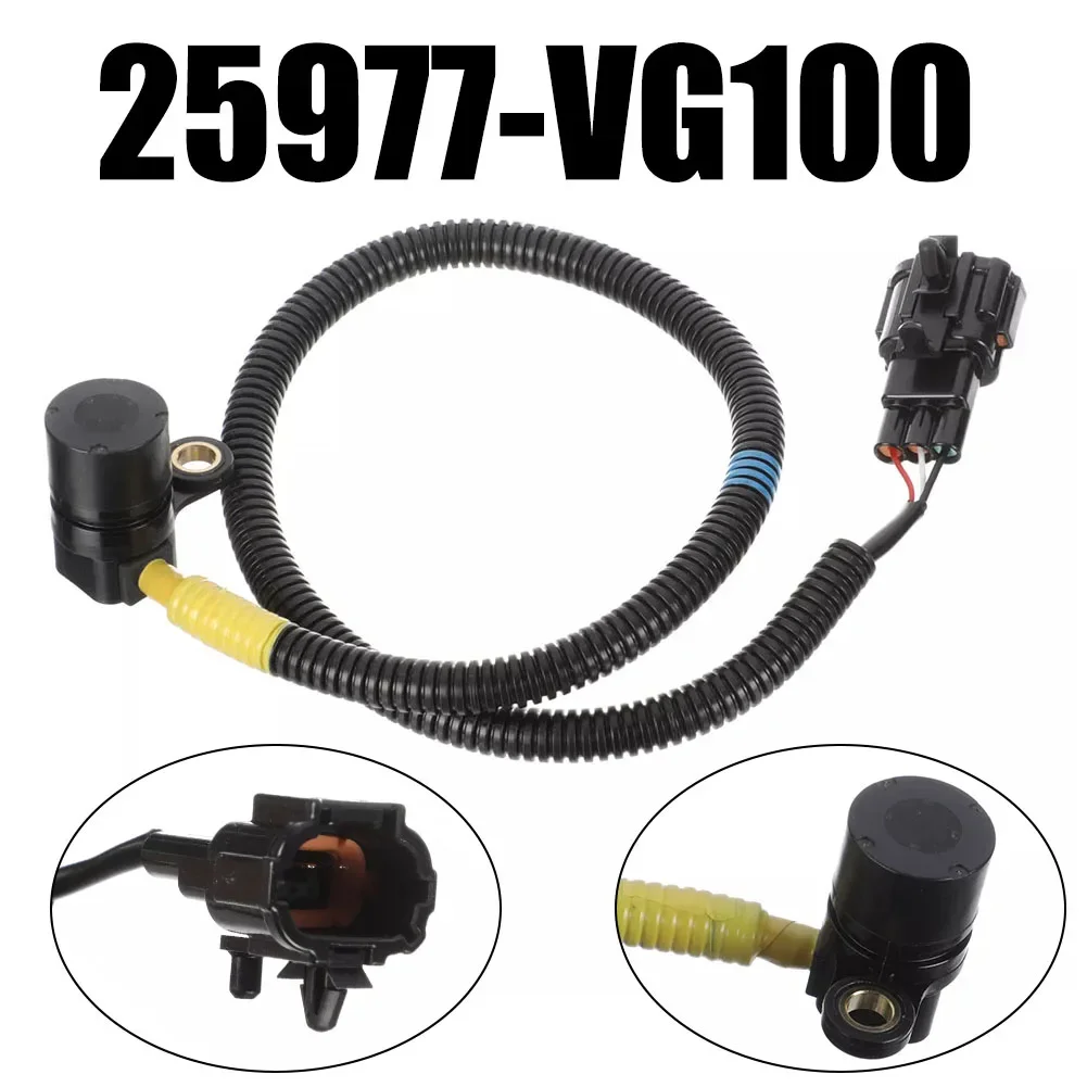 เซ็นเซอร์มุมข้อเหวี่ยงออกแบบมาสําหรับ Nissan สําหรับ Navara D22 (ZD30) และสําหรับ Elgrand E50 (ZD30DDTI) แทนที่ OEM หมายเลขชิ้นส่วน 25977 VG100