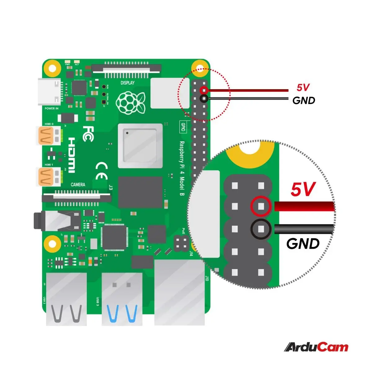 Imagem -03 - Arducam Tempo de Câmera de Vôo para Raspberry pi