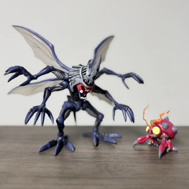 

2pcs Set Digimon Adventure Collectible Figures Pvc Models Kabuterimon Figure Herakle Kabuterimon Tentomon Action Figurine Gift