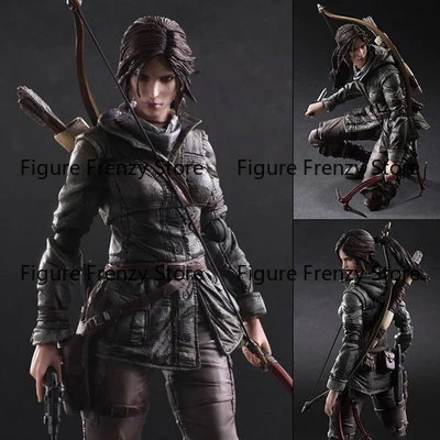

Фигурка PLAY ARTS Лара Крофт: Восхождение гробохода (версия Rise of The Tomb Raider) Фигурка персонажа из фильма, модель игрушки, 26 см, подарок для семьи